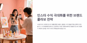인스타 수익 극대화를 위한 브랜드 콜라보